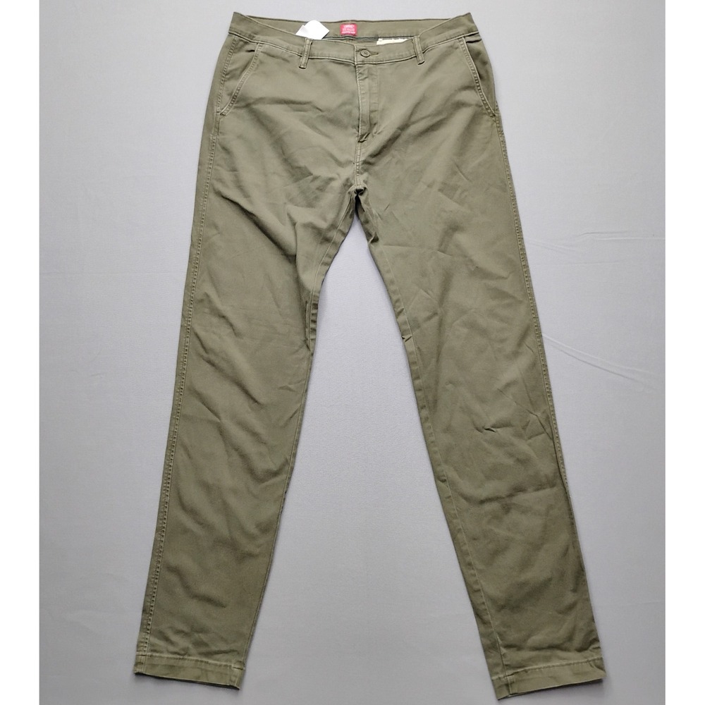 Levi's XX Chino Standard Taper Olive Green Pants 36x38 39447-0005